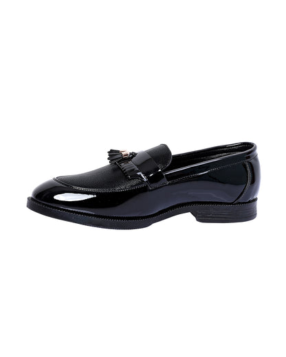 Moccasins Black Shoes For Men Party Wear