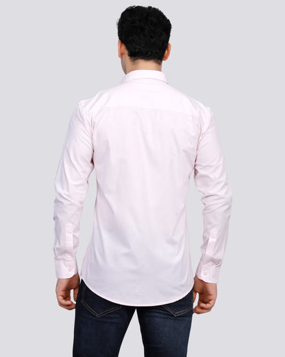 Solid Cotton Regular Men's Casual Shirt