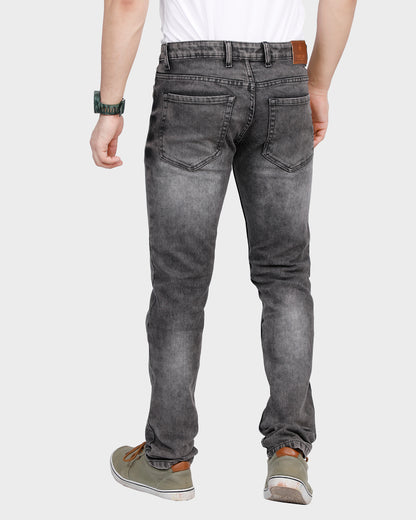 Lightly Washed Charcoal Jeans