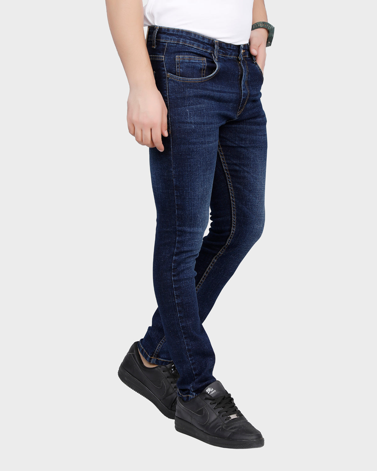 Skinny Fit Blue Denim Jeans