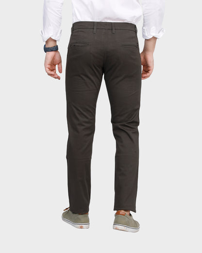 Men's Shadow Grey Slim Fit Pant
