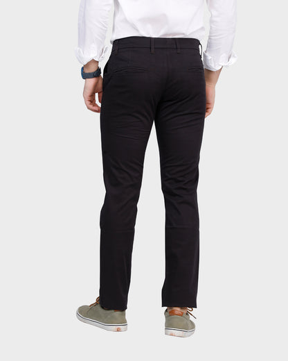 Men's Charcoal Grey Slim Fit Pant